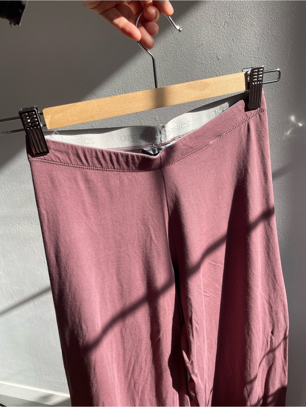 Organic Basics Dusty Rose Pants